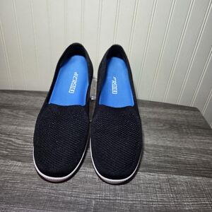 Skechers Black Slip-On Sneakers